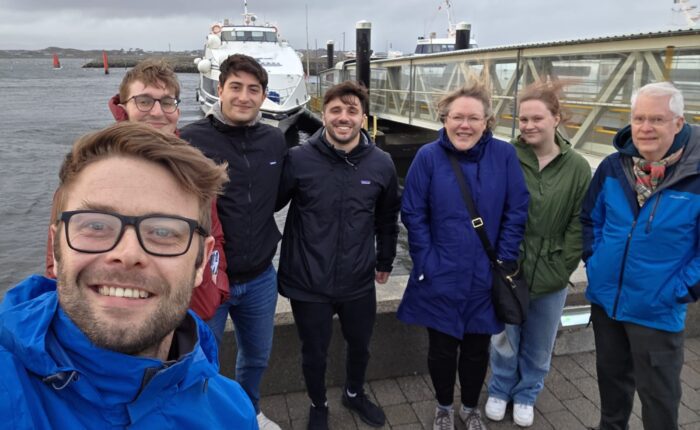 Tour Guide and Group