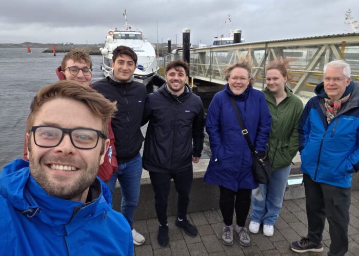 Tour Guide and Group