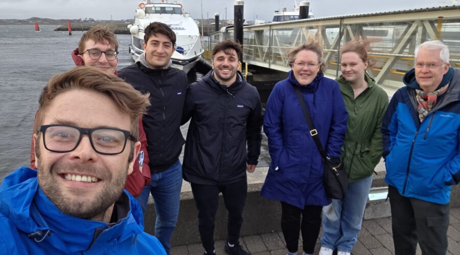 Tour Guide and Group